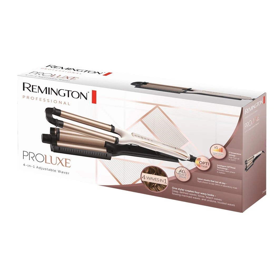 Remington Proluxe Wafeltang 4-in-1 Krultang CI91AW 7 Remington Proluxe Wafeltang 4-in-1 Krultang CI91AW - Afbeelding 5